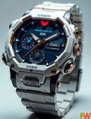 CSW-210001-MT Bluetooth Adinity Black Silver Watch.
