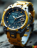 FWR-2101 TY-YR Bluetooth Golden Men's Watch.