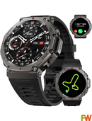 GPS Smartwatch AMOLED Display (Black)
