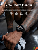 GPS Smartwatch AMOLED Display (Black)